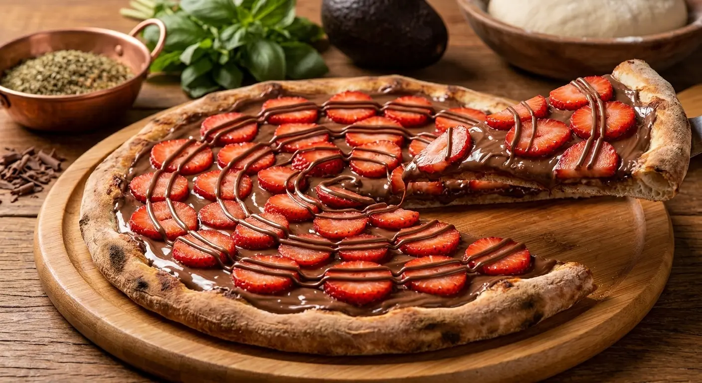 Nutella com Morango